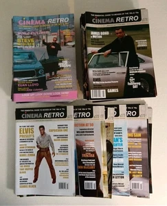 Cinema Retro Magazines Film Movie Special UK Import Limited Editions Rare - Picture 1 of 172