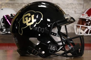 Colorado Buffaloes Riddell Speed Authentic Helm - Schwarz - Bild 1 von 1