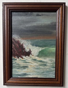 Original Cornish Impressionistic Seascape Oil Painting - Picture 1 of 8