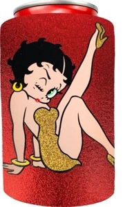 Betty Boop Legs Up Animated Cartoon Neoprene Huggie Can Cooler Koozie NEW - Picture 1 of 1