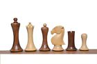 3.9" Ulbrich Series Wooden Chess Set with Extra Queens Modern Weighted Chessmen