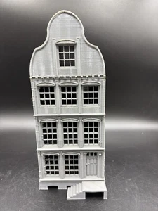 28mm, 1/56, 3D Printed, UnPainted Dutch Building ,WW2, Bolt Action (DUT -1) - Picture 1 of 10