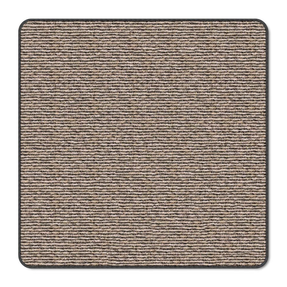 House Home and More Skid-Resistant Carpet Indoor Area Rug Floor Mat - Black