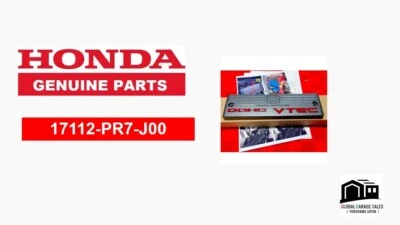 Placa de cubierta de colector de admisión genuina Honda 17112-PR7-J00 Acura NSX R NA Foto 1 de 4