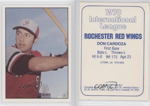 1978 TCMA International League Don Cardoza #1978-0058