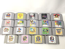 N64 nitendo 19 lot of games smash bros pokemon mario zelda donkey yoshi