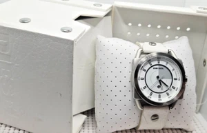 Diesel DZ 1577 Herrenuhr Datum weißes Ziffernblatt Original Box neue Batterie - Bild 1 von 11