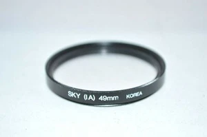 Generic 49 mm Sky 1A Screw-In Filter Made in Korea (U2-117) - Picture 1 of 3
