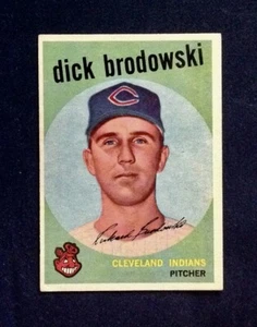 Topps Baseball 1959 # 371 Dick Brodowski indios ex-mt envío gratuito - Imagen 1 de 2