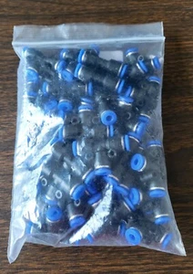 40x Rohr Außendurchmesser 4 mm 5/32 T-Stück Union Pneumatik Steckverbinder Luftverschraubung Kupplungen - Bild 1 von 3