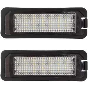2x LUCE TARGA POSTERIORE LED PER VW EOS GOLF IV V VI VII PASSAT B6 B7 CC CAYENNE - Imagen 1 de 3