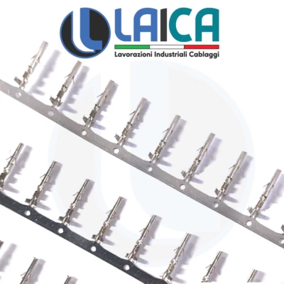 TERMINALI MOLEX MINI FIT FEMMINA 003900038 PER CONNETTORI AUTO MOTO NAUTICA 10PZ