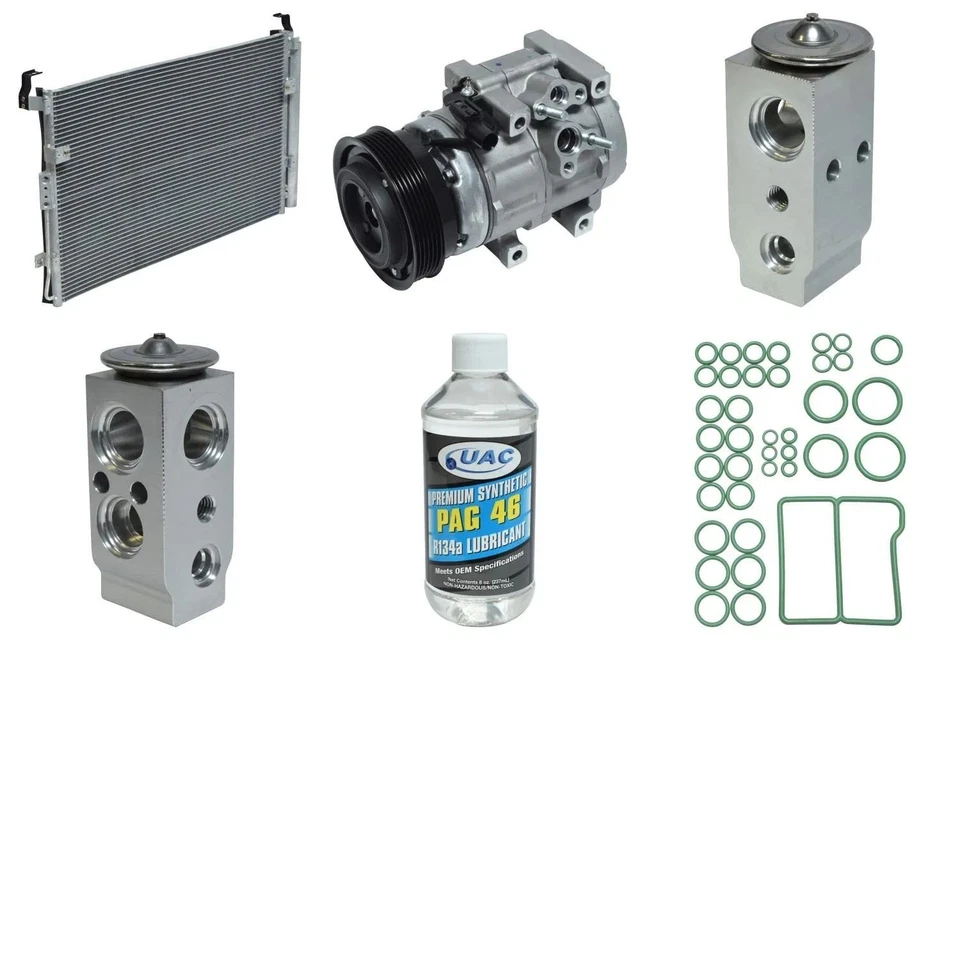 For Kia Sedona 2006-2009 UAC KT6435A A/C Compressor Kit Foto 1 de 1
