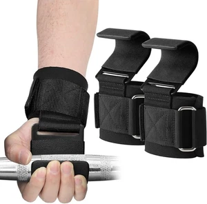 SPORTIC Gewichthebehaken (Paar) - Schwerlast Hebehandschlaufen, Handgriff - Bild 1 von 4