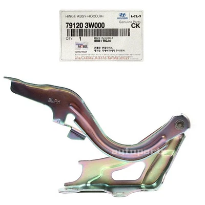 Bisagras capó pasajero derecho genuino 791203W000 para Kia Sportage 2011-2015 Foto 1 de 4