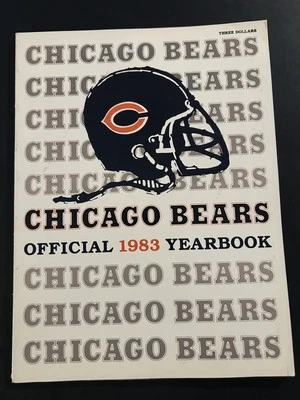 Anuario Chicago Bears 1983 Mike Ditka Walter Payton Richard Dent Jim McMahon Foto 1 de 4