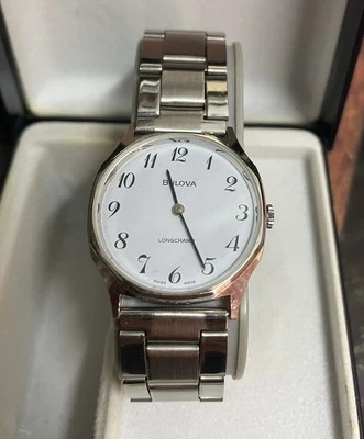 Bulova - Longchamp - Movimento Meccanico a Carica Manuale - Immagine 1 di 4