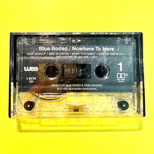 BLUE RODEO Nowhere To Here CASSETTE TAPE Missing Insert - Picture 1 of 3