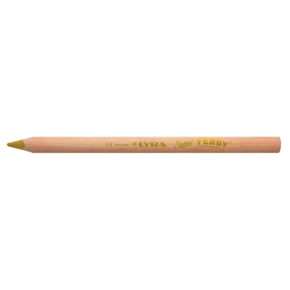 LYRA Super FERBY Einzelstift natur Gold 3710250 Farbstift Buntstift Stift
