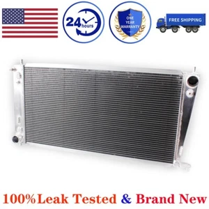 4 Row Aluminum Radiator Fit 1999-2003 Ford Expedition F-150 4.6L 5.4L FLARE-Oil - Picture 1 of 14