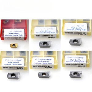 10PC CNC milling cutter APMT1604 milling cutter head 1135 milling cutter grain - Picture 1 of 5