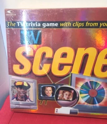 TV Scene it? TV Trivia Game DVD Family Friends Board Game Factory Sealed New - Image 1 of 4
