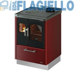 Cucina A Legna CADEL SMART 60 Varie Colorazioni In Ghisa - Foto 1 di 1