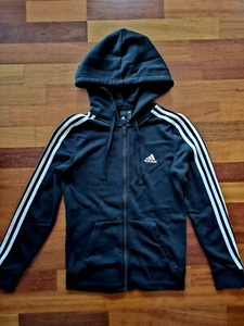 Adidas Kapuzenjacke / Hoodie, Schwarz, Gr. S/34/36, kaum getragen - Bild 1 von 3