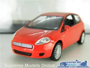 FIAT PUNTO MODEL CAR RED MK3 1:43 SCALE NOREV SERIES MARK THREE 3 + CASE K8 - Picture 1 of 4