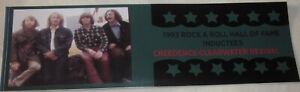 CUSTOM 1993 ROCK & ROLL HALL OF FAME CREEDENCE CLEARWATER REVIVAL BUMPER STICKER