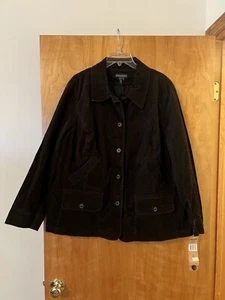 Chaqueta Lauren Jeans Co. Ralph Lauren Cold Mountain Marrón Nueva con Etiquetas Senderismo 2X Precio de venta sugerido por el fabricante $189 - Imagen 1 de 14