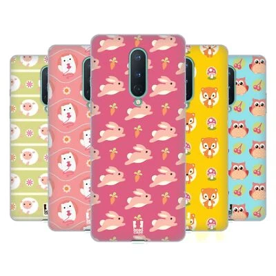 HEAD CASE DESIGNS CUTIE ANIMAL PATTERNS SOFT GEL CASE FOR GOOGLE ONEPLUS PHONES - image 1 of 4