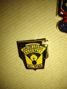 Vintage Little League World Series Baseball Trading Pin Junior League All-Star - Picture 1 of 1