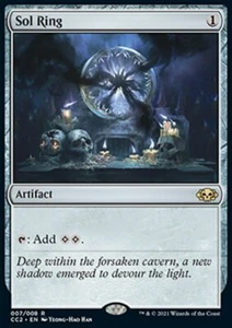 MTG Magic the Gathering Sol Ring (7/11) Commander Collection Black LP - Picture 1 of 1