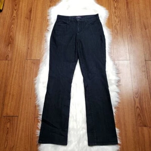 NYDJ Not Your Daughters Mini Boot Stretch Denim Blue Jeans Hose • Damengröße 8 - Bild 1 von 6