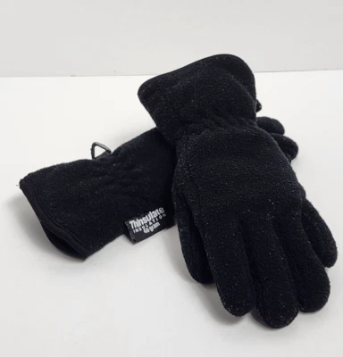 Thinsulate Insulation 40 Gram Boy's Gloves Black Waterproof Size XS (4/5) - Image 1 of 4