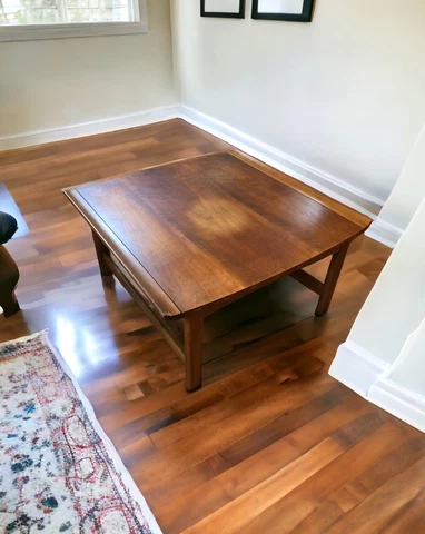 Vintage Lane Mid Century Modern Pagoda Coffee/Side Table Cover
