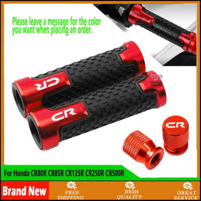 Wheel Tire Valve | Handle Bar Gel Hand Grips For Honda CR 80R 85R 125R 250R 500R Foto 1 de 4