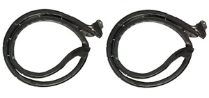 1994-2004 Ford Mustang lower new door weatherstrip seals, pair - Picture 1 of 2