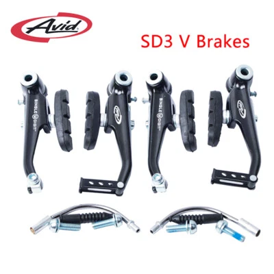 Avid SD3 V Brakes Set Cantilever Brake Road Bike Brake System 116mm Caliper - Image 1 of 4