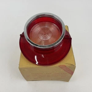1964 Chevy Bel Air Back-Up Lamp Lens W/Ornament (Exc. Wagon) 5955460 Glo-Brite - Picture 1 of 10