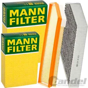 PAKIET INSPEKCYJNY MANN FILTER pasuje do MERCEDES KLASA C/E W/S 205 206 213 GLC - Zdjęcie 1 z 5