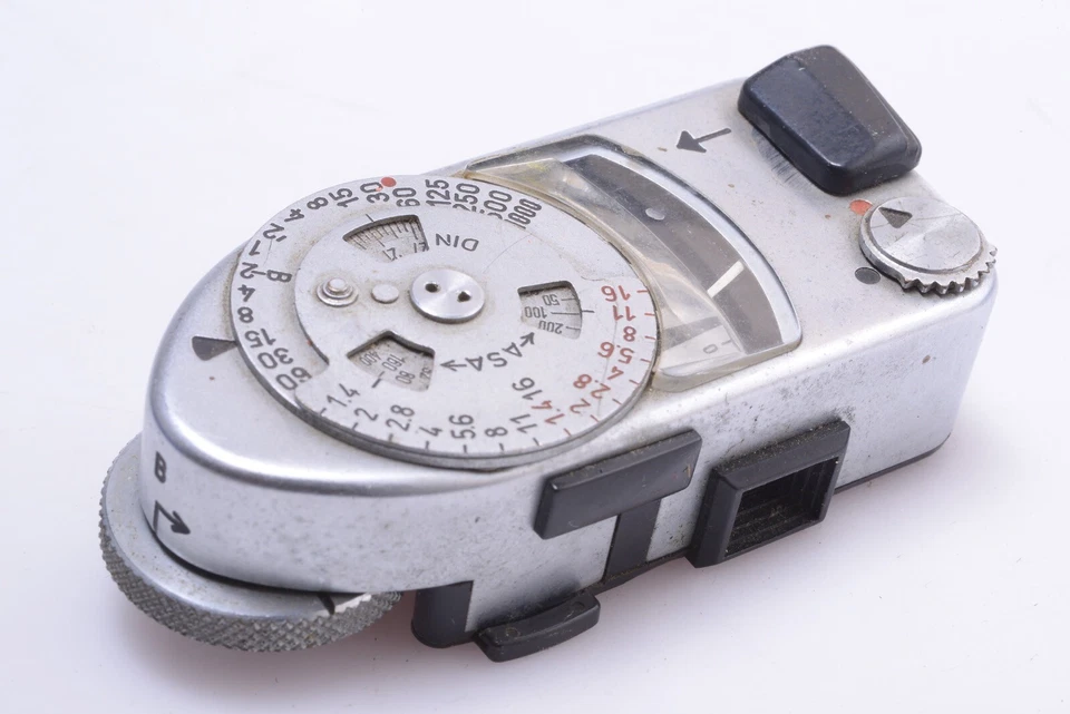 ✅ MEDIDOR DE EXPOSICIÓN A LA LUZ LEICA MR-4, MR4 *PIEZAS O REPARACIÓN* Foto 1 de 4