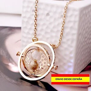 COLLAR GIRATIEMPO HARRY POTTER HERMIONE M�GICO CADENA PENDIENTE COLGANTE UNISEX - Imagen 1 de 2