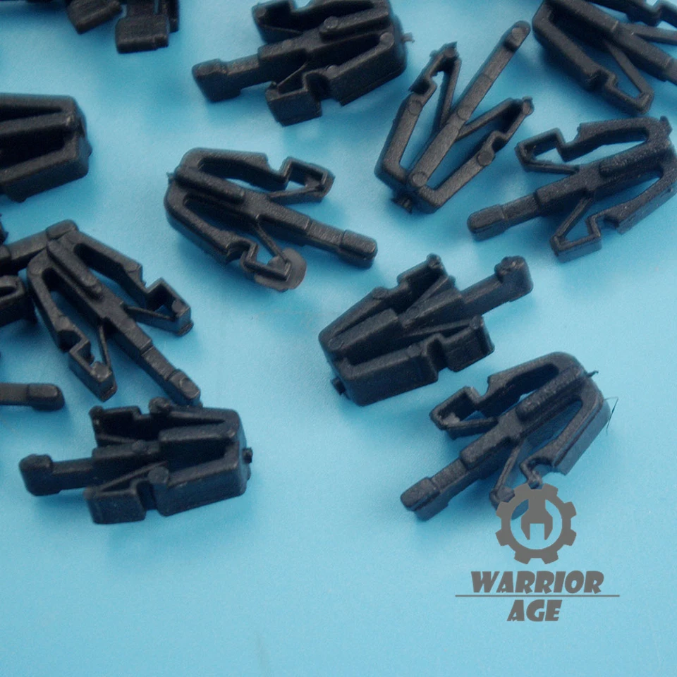 Qty50  Nylon Clip Retainer Grill # MB153825 For Toyota Mitsubishi Honda Mazda Foto 1 de 4