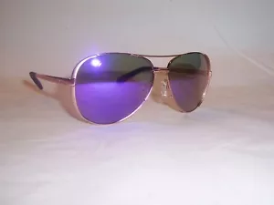 NUEVAS GAFAS DE SOL MICHAEL KORS CHELSEA MK 5004 10034V ORO/PÚRPURA ESPEJO AUTÉNTICO - Imagen 1 de 7
