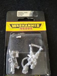 Warhammer 40k Astra Militarum Guardia Imperial Catachan Capitán 1995 OOP - Imagen 1 de 1