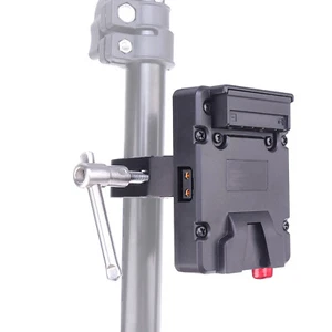 Mini Pocket Size V-Mount Battery Power Supply Plate Adapter w/ D-tap Super Clamp - Picture 1 of 12