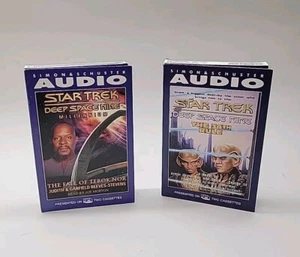 Star Trek Deep Space Nine The 34th Rule & Millennium Cassette Audiobooks OOP - Picture 1 of 7