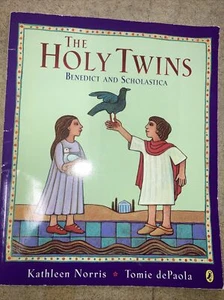 Holy Twins : Benedict & Scholastica SC Norris & de Paola 2011 Puffin Very Good - Picture 1 of 9